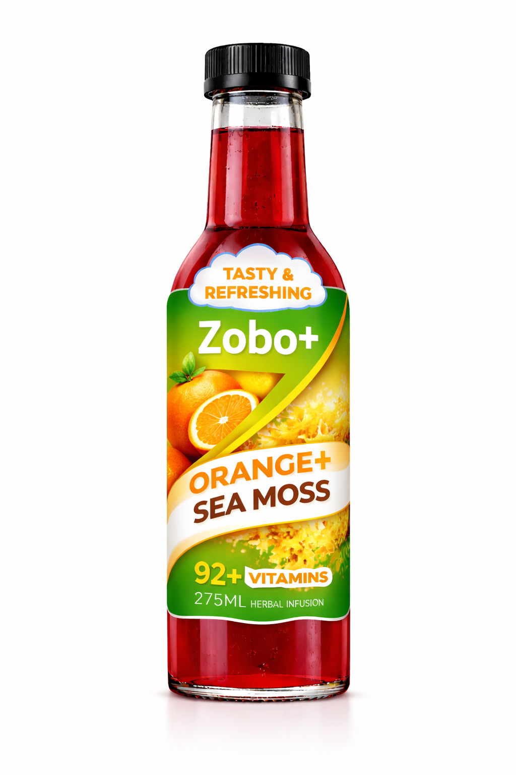 Zobo+ Orange and Sea Moss Boost